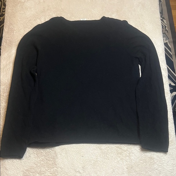 Kate Spade Broome Street Black Wool Blend Sweater sz XL - Picture 10 of 10